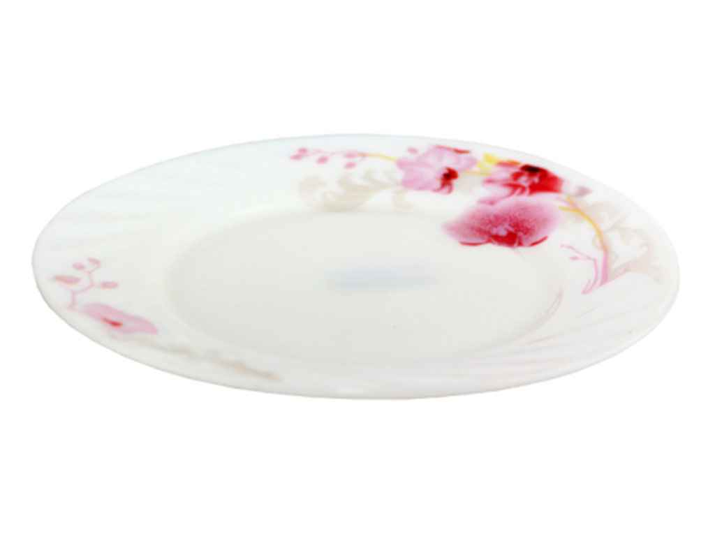 Тарілка мілка скл. №7 d=175мм Орхідея (6шт.в уп) HР-70 6714 ТМ LUMINES Тарілка мілка скл. №7 d=175мм Орхідея (6шт.в уп) HР-70 6714 ТМ LUMINES