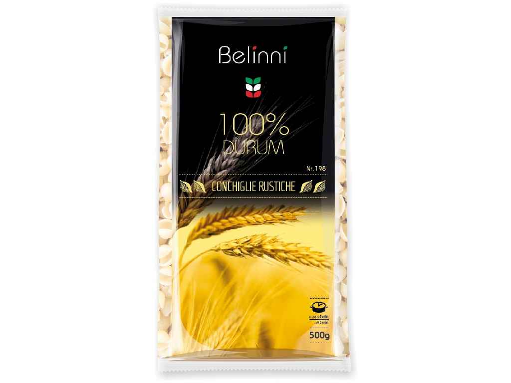 Вироби макаронні Мушлі 500г TMBelinni Вироби макаронні Мушлі 500г TMBelinni