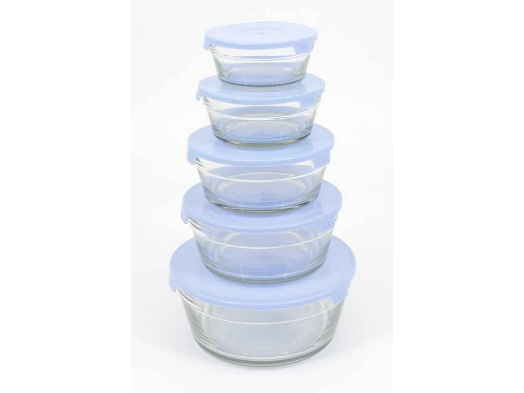 Набір салатників скляних (5шт.) 0122 G ТМА-ПЛЮС Набір салатників скляних (5шт.) 0122 G ТМА-ПЛЮС