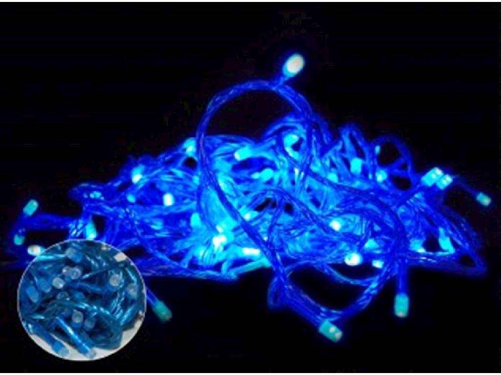 Гірлянда 100LED однотонна, синій 6м. 1183-02 ТМКИТАЙ Гірлянда 100LED однотонна, синій 6м. 1183-02 ТМКИТАЙ