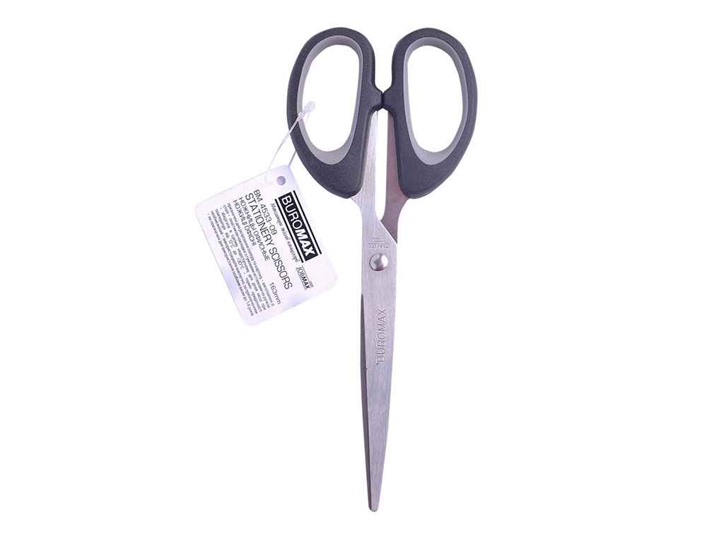 Ножицi офiснi JOBMAX, 163мм BM.4533-09 ТМBUROMAX Ножицi офiснi JOBMAX, 163мм BM.4533-09 ТМBUROMAX