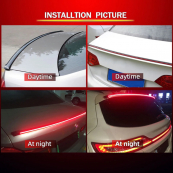 Спойлер багажника Samurai 130см КАРБОНОВЫЙ с LED стоп сигналом и поворотами, бегущими (4 188). Изображение №5 Спойлер багажника Samurai 130см КАРБОНОВЫЙ с LED стоп сигналом и поворотами, бегущими (4 188). Изображение №5