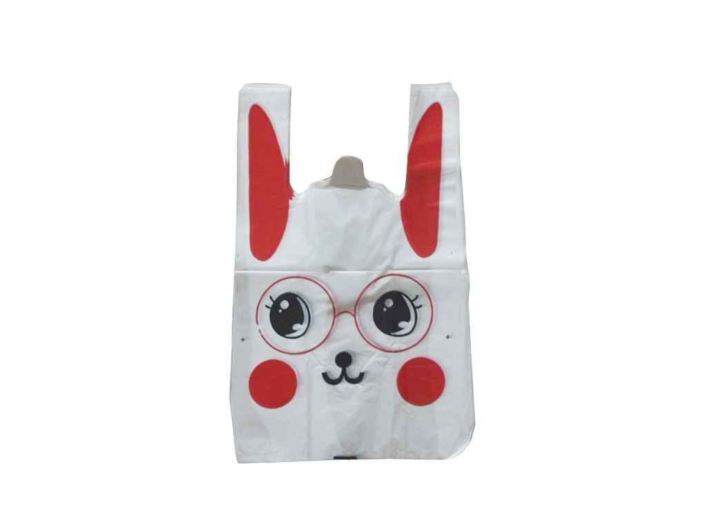 Пакет-майка Зайка (100шт/уп) 280*490 ТММікс Пласт Пакет-майка Зайка (100шт/уп) 280*490 ТММікс Пласт