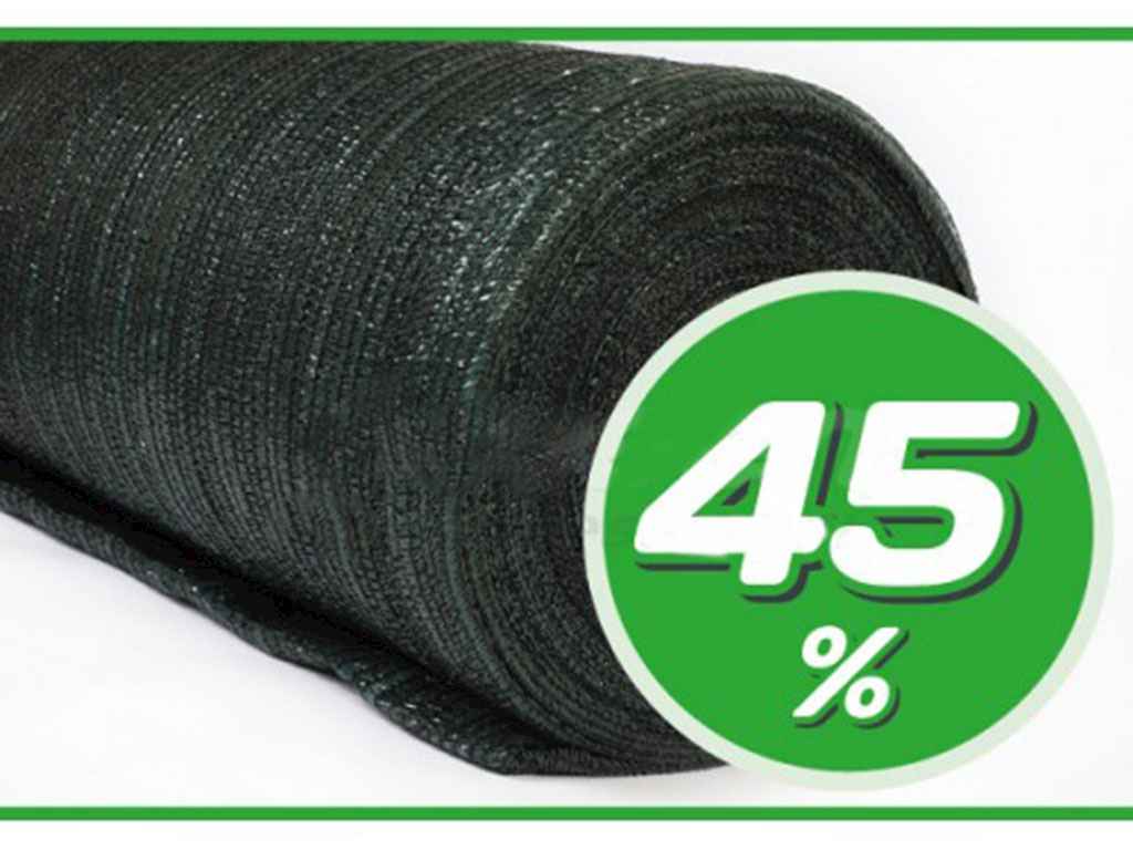 Сітка затінююча 45% зелена 8м х 50м ТМAGREEN Сітка затінююча 45% зелена 8м х 50м ТМAGREEN