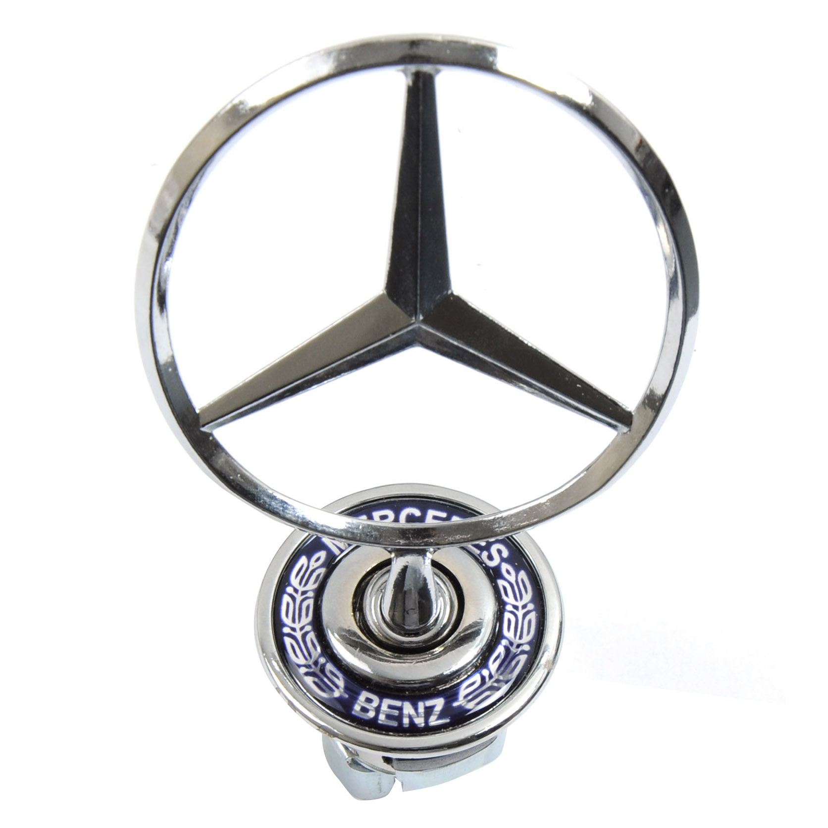 Приціл "Mercedes" W202-210/W124E D=4 см-спідниці метал/врізний з написом (Польща) Приціл "Mercedes" W202-210/W124E D=4 см-спідниці метал/врізний з написом (Польща)