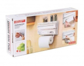 Диспенсер для паперових рушників, харчової плівки та фольги Triple Paper NJ-121. Зображення №3 Диспенсер для паперових рушників, харчової плівки та фольги Triple Paper NJ-121. Зображення №3