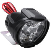 Фара-LED Круг-міні 10W (1W*6) 12V 50*55*95mm Дальнє/Spot (2шт) (пластик.корпус) JP020/19 6 Led. Зображення №5 Фара-LED Круг-міні 10W (1W*6) 12V 50*55*95mm Дальнє/Spot (2шт) (пластик.корпус) JP020/19 6 Led. Зображення №5