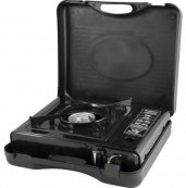 Плита газовая туристическая HAPPY HOME BDZ-155-A портативная двойного действия (4212). Зображення №3 Плита газовая туристическая HAPPY HOME BDZ-155-A портативная двойного действия (4212). Зображення №3