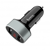 АЗП + Вольтметр 12/24V 2USB (2.1A+1A) "HOCO" Z26. Зображення №2