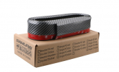 Молдинг на передній бампер Губа SAMURAI Carbon 250х5см 3М скотч (тип1). Зображення №5
