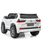 Дитячий електромобіль Машина Bambi M 3906(MP4)EBLR-1 Lexus Білий. Зображення №2
