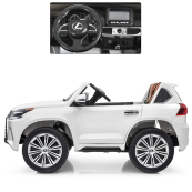 Дитячий електромобіль Машина Bambi M 3906(MP4)EBLR-1 Lexus Білий. Зображення №3