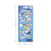 Набор 3D-наклеек "Транспорт" DoDo 300847. Изображение №2 Набор 3D-наклеек "Транспорт" DoDo 300847. Изображение №2