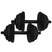 Гантели наборные литые NE-300-GP013-2, 2 шт по 12,5 кг. Изображение №2