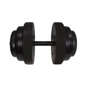 Гантель наборная композитная в пластиковой оболочке Rock pro 18,5 кг NE-PL-G-018. Изображение №2