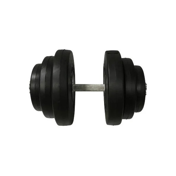 Гантель складальна композитна в пластиковій оболонці Rock Pro-R 19,5 кг NE-PL-R-019 Гантель складальна композитна в пластиковій оболонці Rock Pro-R 19,5 кг NE-PL-R-019