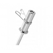 Гриф для штанги прямий олімпійський NE-OL-150, 1,5 м, 50 мм. Зображення №2