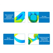 Дитячі окуляри для плавання "Swim Goggles" NE-PL-56-MLTBL мультиколір. Зображення №2