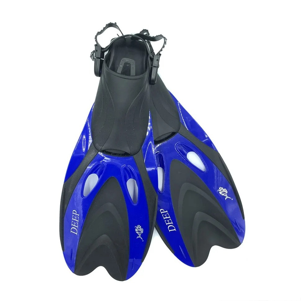 Ласти з відкритою п'ятою DLV Deep NE-66-39-43-B розмір SM/MD 39-43 сині Ласти з відкритою п'ятою DLV Deep NE-66-39-43-B розмір SM/MD 39-43 сині