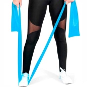 Стрічка еластична для фітнесу та йоги Stretch Elastic Band NE-ST-B-12 фіолетова. Зображення №2