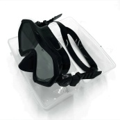 Маска для плавания DLV NE-DLV-128,черная. Изображение №4