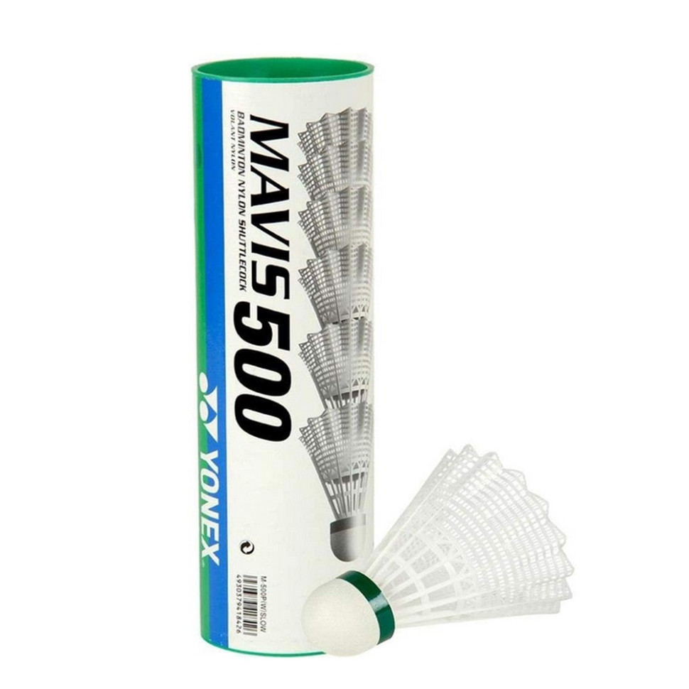 Набір Воланчиків Yonex Mavis 500 NE-MAV-500W білі 6 шт Набір Воланчиків Yonex Mavis 500 NE-MAV-500W білі 6 шт