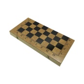 Набір настільних ігор "Шахи 3 в 1" Set3 NE-LG-12 нарди, шашки, шахова дошка 40х40 см. Зображення №4