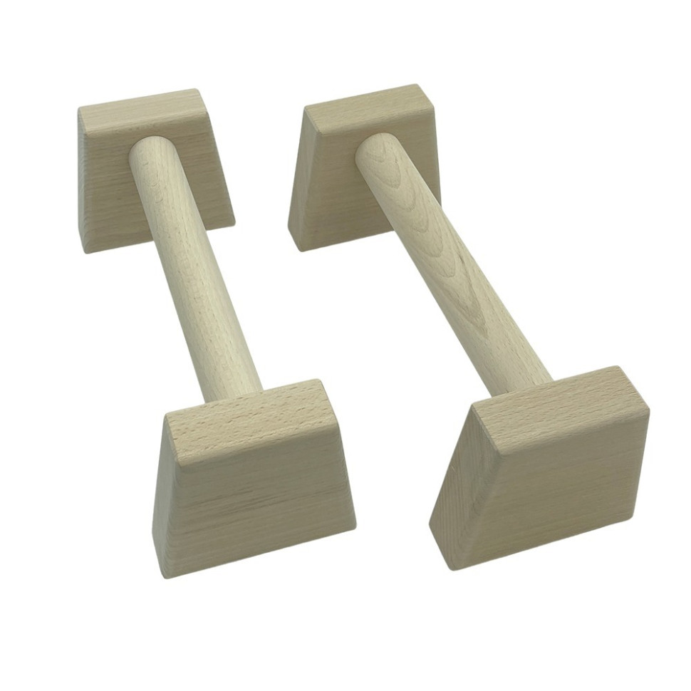 Паралетси, упори для віджимання дерев'яні Wood Gym Push Up NE-WD-30 з бука 30 см 2 шт Паралетси, упори для віджимання дерев'яні Wood Gym Push Up NE-WD-30 з бука 30 см 2 шт