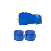 Боксерские бинты Hard BOX-HT1BL 3м синие. Изображение №2