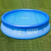 Теплозберігаюче покриття (солярна плівка) для басейну Intex 28010T діаметр 206 см. Зображення №6