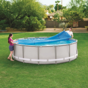 Теплозберігаюче покриття (солярна плівка) для басейну Intex 28010T діаметр 206 см. Зображення №7