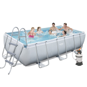 Басейн каркасний Bestway 56442K (404-201-100 см), 6478 л. Зображення №3