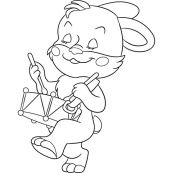 Розпис по полотну "Барабанщик" 15074-AC 25х30 см. Зображення №2 Розпис по полотну "Барабанщик" 15074-AC 25х30 см. Зображення №2