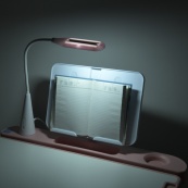 Дитяча Парта M 5068-8-2 зі стільцем, рожевий, підставка для книги. Зображення №4