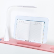 Дитяча Парта M 5068-8-2 зі стільцем, рожевий, підставка для книги. Зображення №6