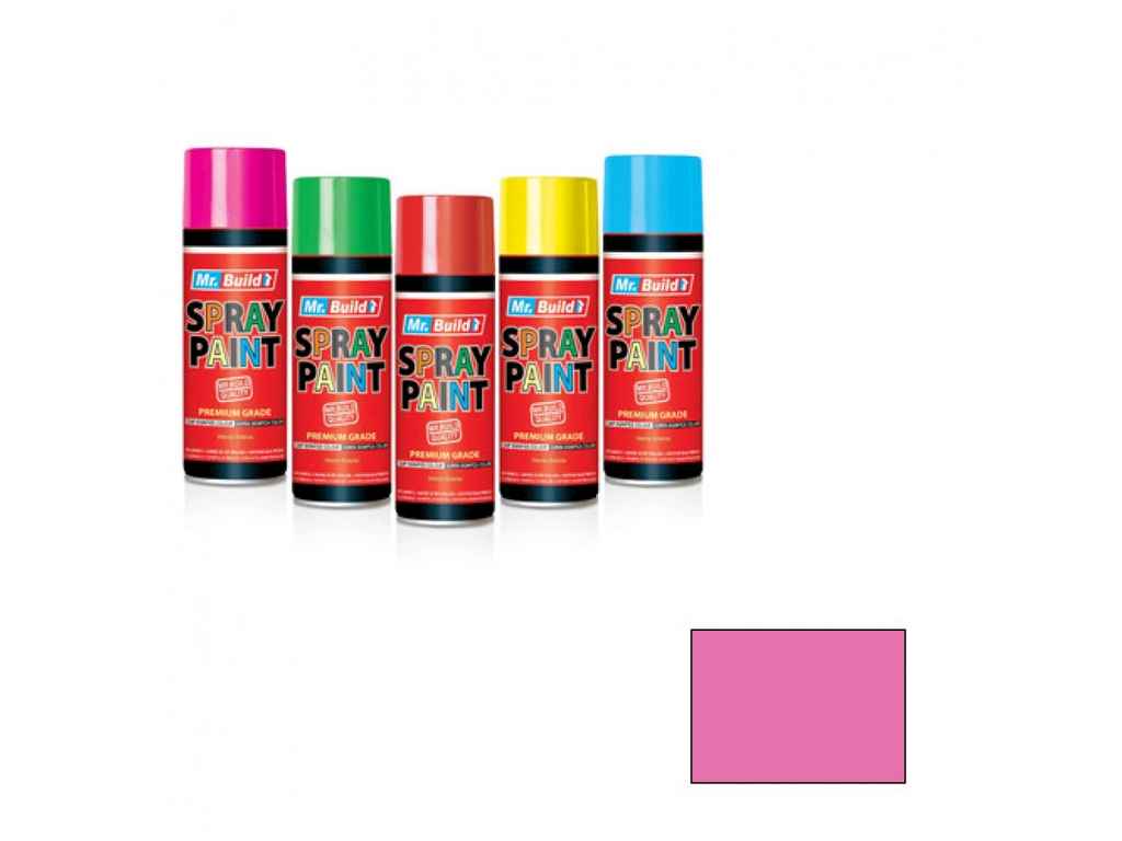 Фарба аерозольна 400мл №31 рожевий Ral 4003 ТМMr. Build Фарба аерозольна 400мл №31 рожевий Ral 4003 ТМMr. Build