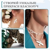 Большой набор для создания украшений "Птицы" GL-008 из пластической глины. Изображение №7