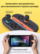 Комплект силіконових накладок на стіки JSAUX GP0404 для Nintendo Switch 2. Изображение №4