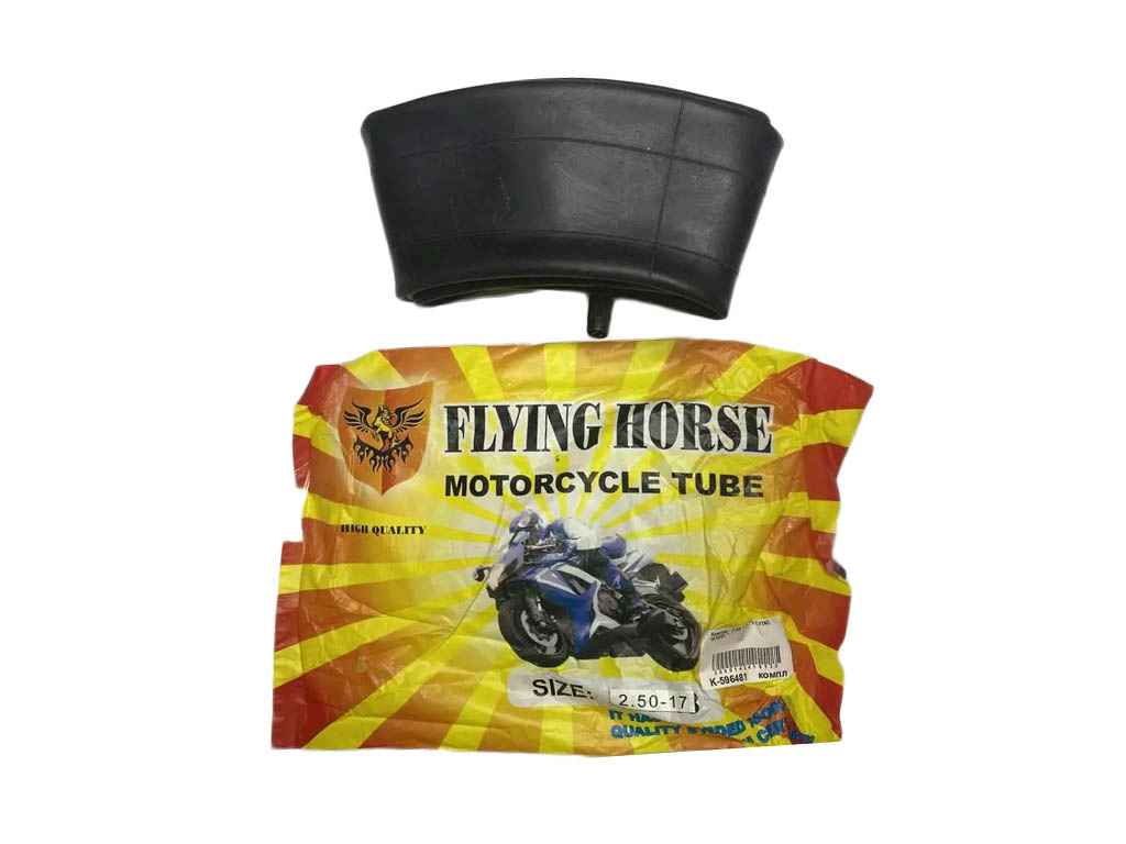 Камера для мопеду (2,5х17) арт.K-596481 ТМ FLYING HORSE Камера для мопеду (2,5х17) арт.K-596481 ТМ FLYING HORSE
