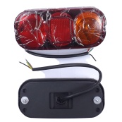 Задній ліхтар Прямокутний 12V (200*90*60мм) "CERAY" Е-115-K з ПРОВОДОМ (2шт/уп). Изображение №2