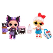 Детский игровой набор с куклой серии "Loves Hello Kitty" - Hello Kitty и друзья L.O.L. Surprise! 523840. Изображение №4