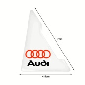 Плівка захисна для дверних КУТІВ Audi силіконова прозора (4шт). Зображення №3