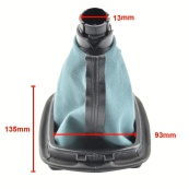 Ручка КПП з чохлом Skoda Octavia 1 A4 Sedan (97-2011) пластик (R6 speed) 12MM FXSKD-15/6. Зображення №2