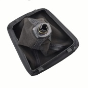 Ручка КПП з чохлом Skoda Octаvia II (04-11) Black пластик (R5 Speed) New Style FXSKD-17/5 #041. Изображение №2