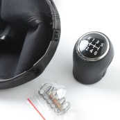Ручка КПП с чохлом Volkswagen Transporter T5/T6 (R6 швидкостей) 7HO711113B №22/6. Изображение №3