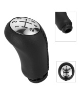 Ручка КПП Renault Clio III Megane II Scenic II (5 Speed) кожа 8200379950 №4. Изображение №2