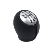 Ручка КПП Renault Megane.Scenic.Laguna MK3.Duster (6 Speed) шкіра, Чорний шов 328650024R №3. Зображення №3