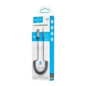 Bluetooth Авто кабель Hoco E78 USB-3.5мм з мікрофоном, колір Сірий. Зображення №2