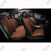 Накидки сидінь алькантара "Elegant" NAPOLI Кавові Повний комплект (700 115). Изображение №7