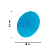 Силиконовая мочалка для купания новорожденных MGZ-0923(Blue). Изображение №2